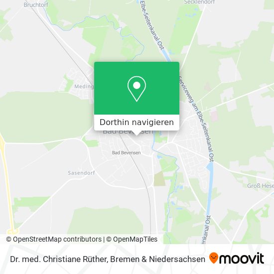 Dr. med. Christiane Rüther Karte