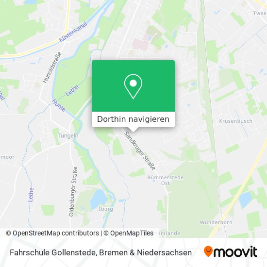 Fahrschule Gollenstede Karte