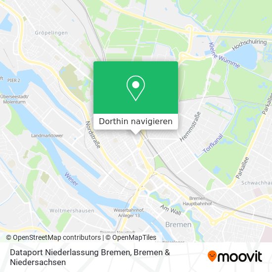 Dataport Niederlassung Bremen Karte