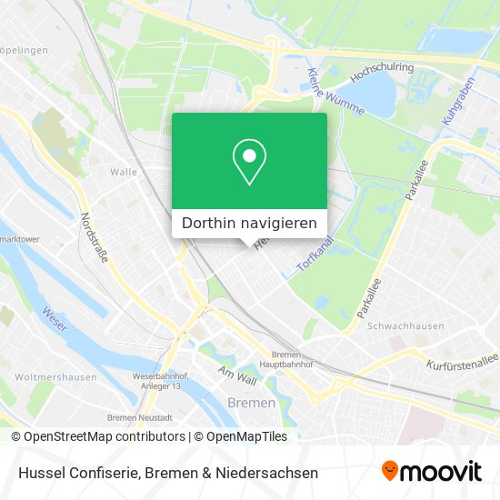 Hussel Confiserie Karte