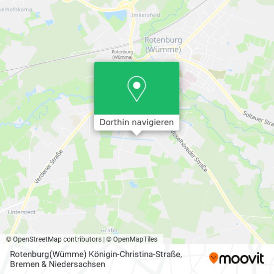 Rotenburg(Wümme) Königin-Christina-Straße Karte
