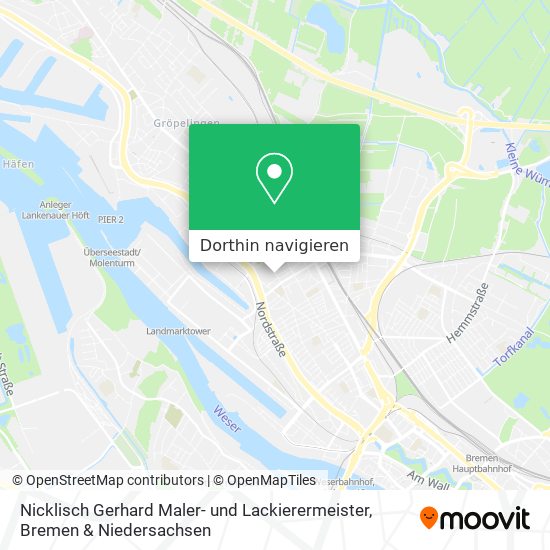 Nicklisch Gerhard Maler- und Lackierermeister Karte
