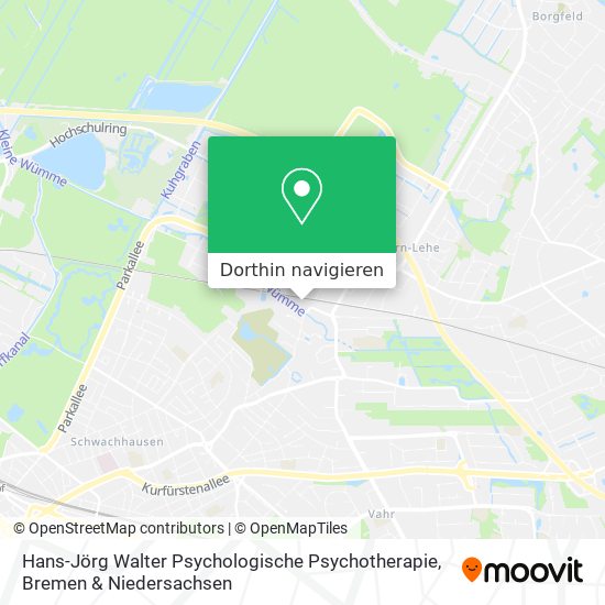 Hans-Jörg Walter Psychologische Psychotherapie Karte