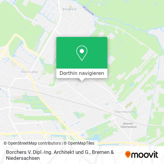 Borchers V. Dipl.-Ing. Architekt und G. Karte