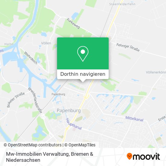 Mw-Immobilien Verwaltung Karte