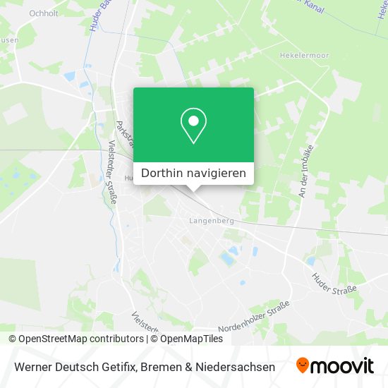 Werner Deutsch Getifix Karte