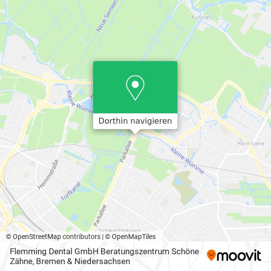 Flemming Dental GmbH Beratungszentrum Schöne Zähne Karte