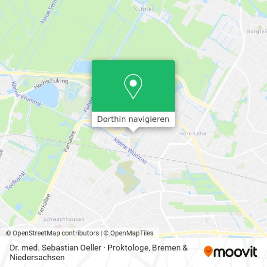 Dr. med. Sebastian Oeller · Proktologe Karte