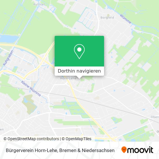 Bürgerverein Horn-Lehe Karte