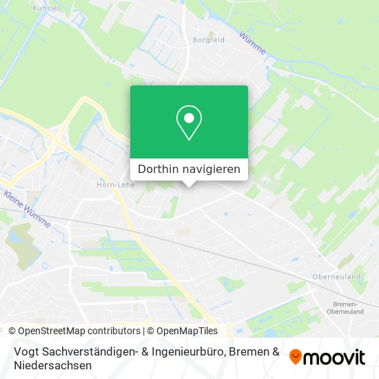 Vogt Sachverständigen- & Ingenieurbüro Karte
