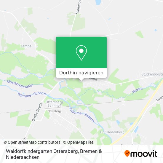 Waldorfkindergarten Ottersberg Karte