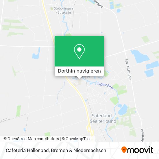 Cafeteria Hallenbad Karte