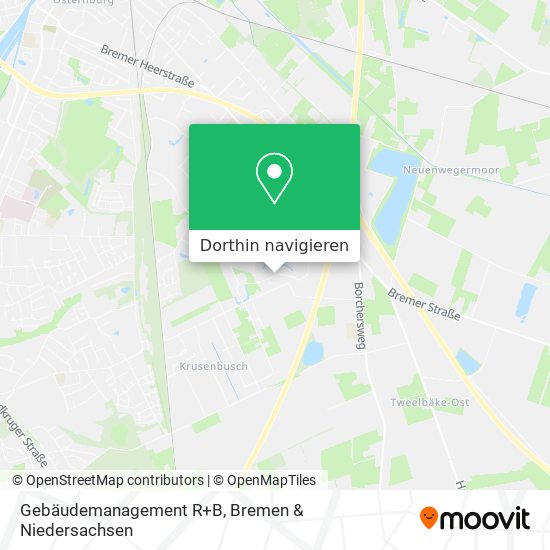 Gebäudemanagement R+B Karte