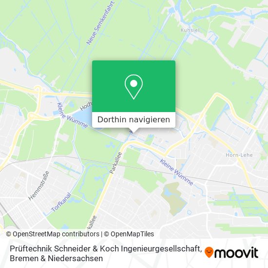 Prüftechnik Schneider & Koch Ingenieurgesellschaft Karte