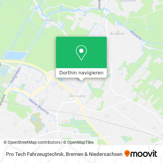 Pro Tech Fahrzeugtechnik Karte