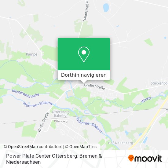 Power Plate Center Ottersberg Karte