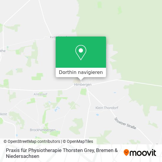 Praxis für Physiotherapie Thorsten Grey Karte