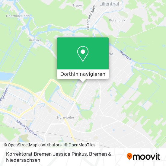 Korrektorat Bremen Jessica Pinkus Karte