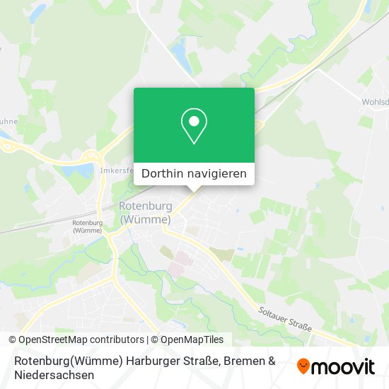 Rotenburg(Wümme) Harburger Straße Karte