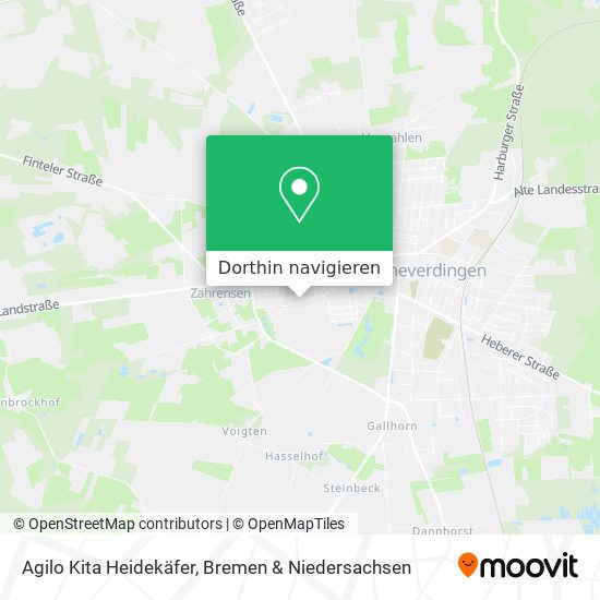 Agilo Kita Heidekäfer Karte