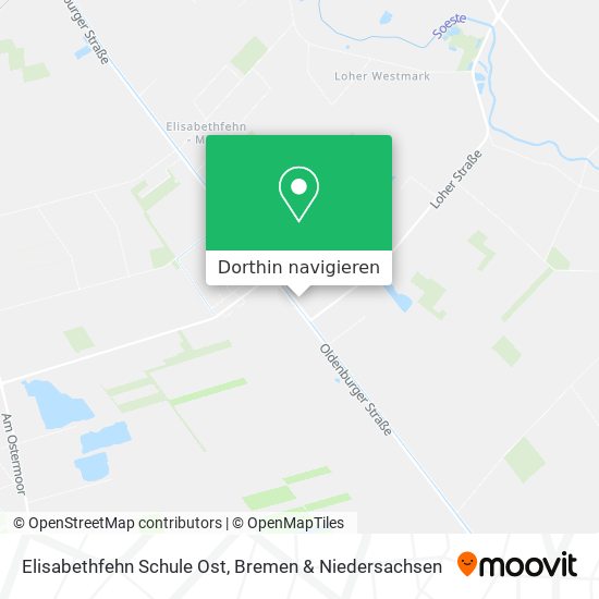 Elisabethfehn Schule Ost Karte