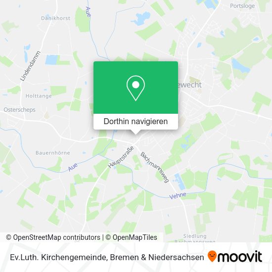 Ev.Luth. Kirchengemeinde Karte