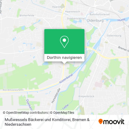 Mußwessels Bäckerei und Konditorei Karte