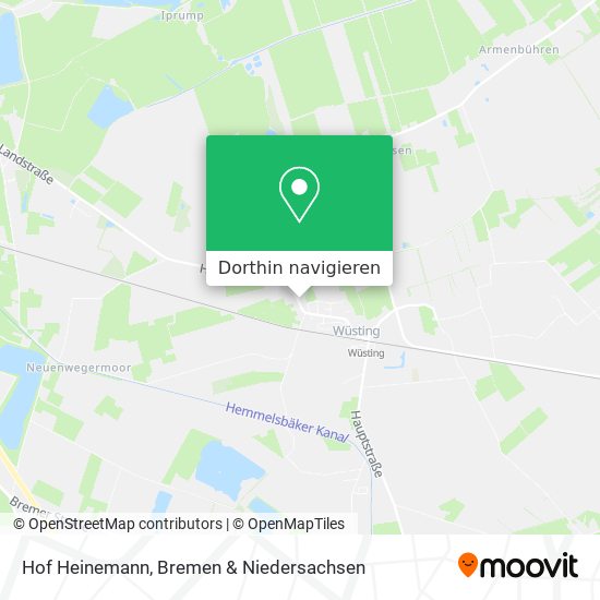 Hof Heinemann Karte