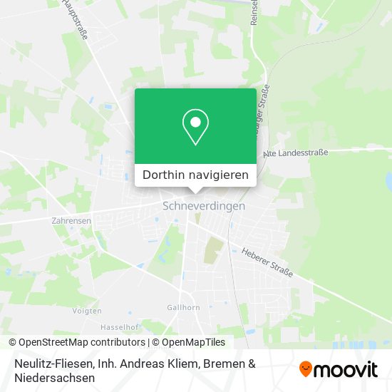 Neulitz-Fliesen, Inh. Andreas Kliem Karte
