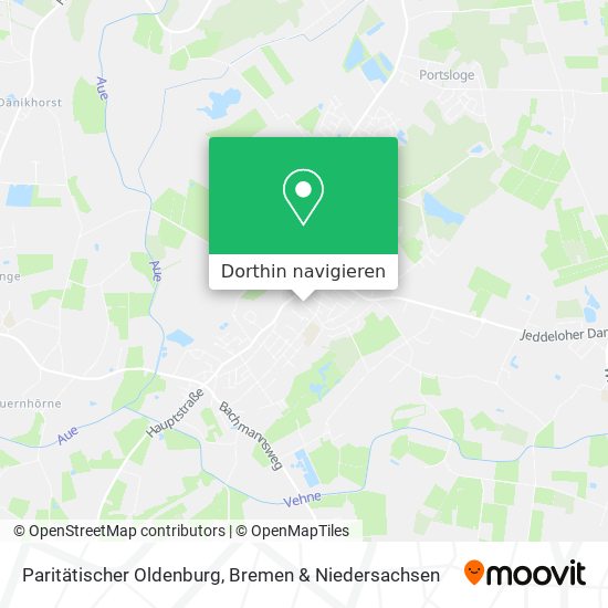 Paritätischer Oldenburg Karte