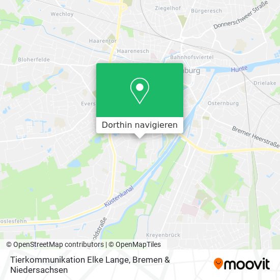 Tierkommunikation Elke Lange Karte