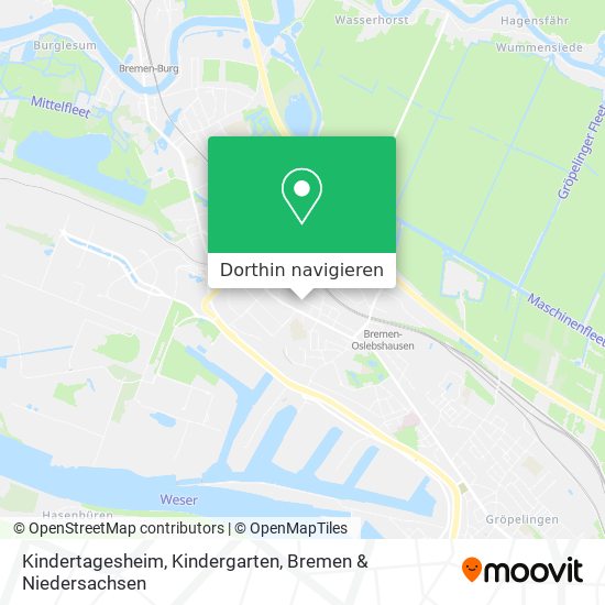 Kindertagesheim, Kindergarten Karte