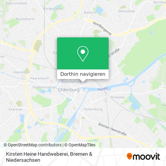 Kirsten Heine Handweberei Karte