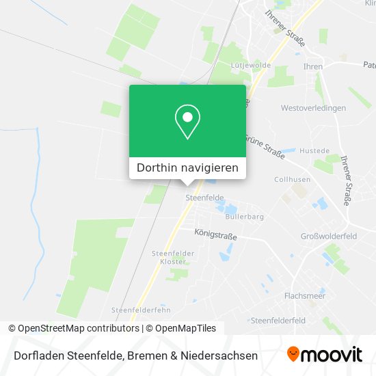 Dorfladen Steenfelde Karte