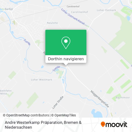 Andre Westerkamp Präparation Karte