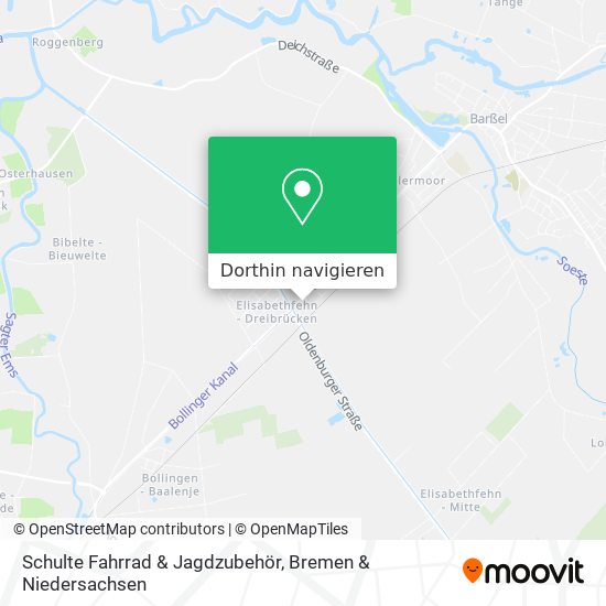 Schulte Fahrrad & Jagdzubehör Karte