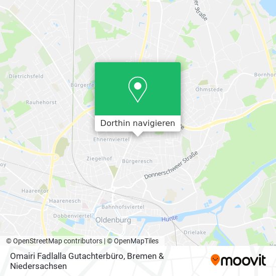 Omairi Fadlalla Gutachterbüro Karte