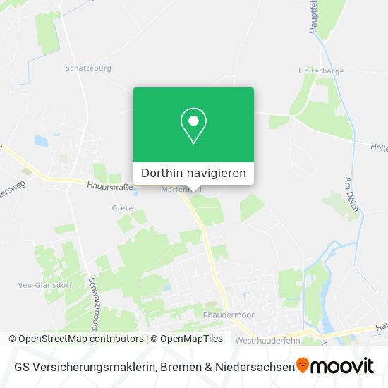 GS Versicherungsmaklerin Karte