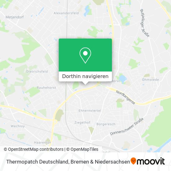 Thermopatch Deutschland Karte