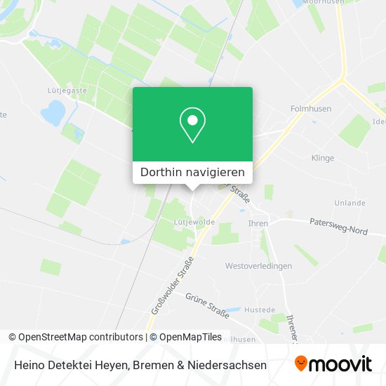 Heino Detektei Heyen Karte