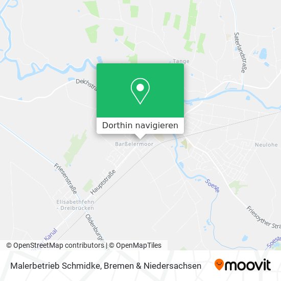 Malerbetrieb Schmidke Karte