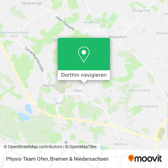 Physio Team Ofen Karte
