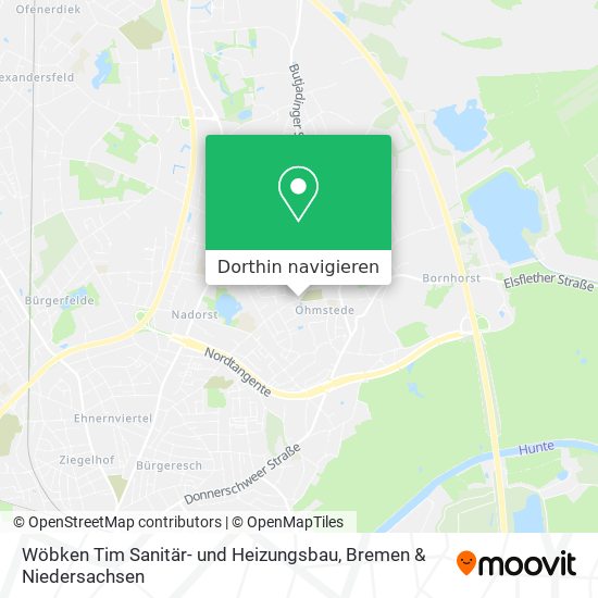 Wöbken Tim Sanitär- und Heizungsbau Karte