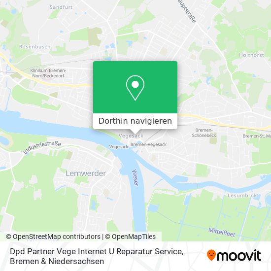 Dpd Partner Vege Internet U Reparatur Service Karte