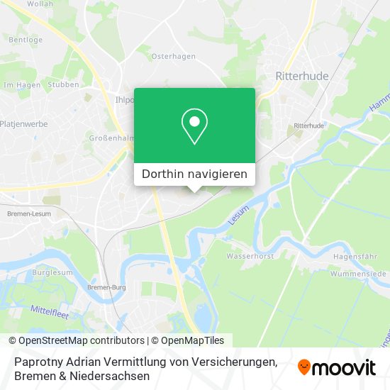 Paprotny Adrian Vermittlung von Versicherungen Karte
