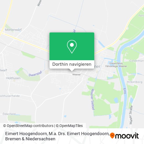 Eimert Hoogendoorn, M.a. Drs. Eimert Hoogendoorn Karte