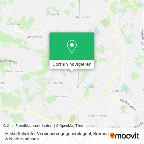 Heiko Schröder Versicherungsgeneralagent Karte