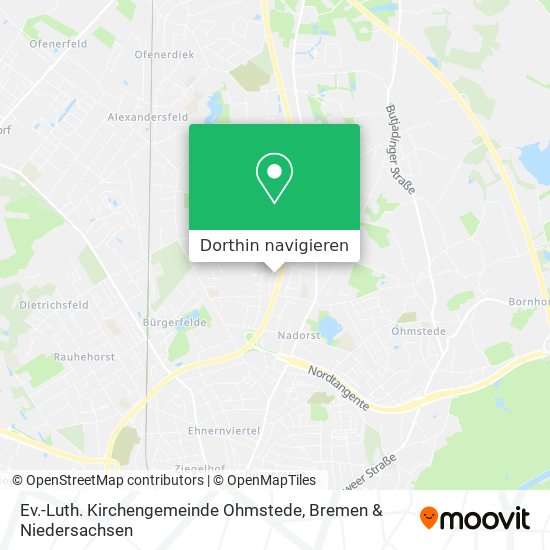 Ev.-Luth. Kirchengemeinde Ohmstede Karte