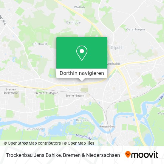 Trockenbau Jens Bahlke Karte
