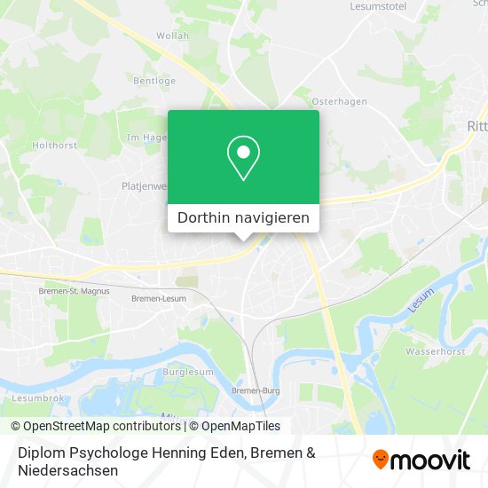 Diplom Psychologe Henning Eden Karte
